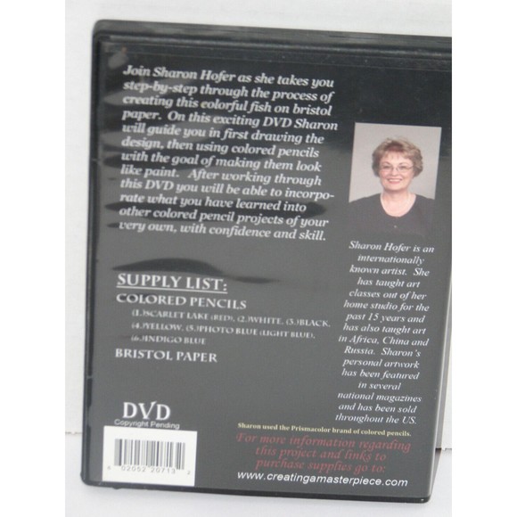 Creating a Masterpiece Tropical Clown Fish Lessons with Colored Pencils DVD - Picture 2 of 2